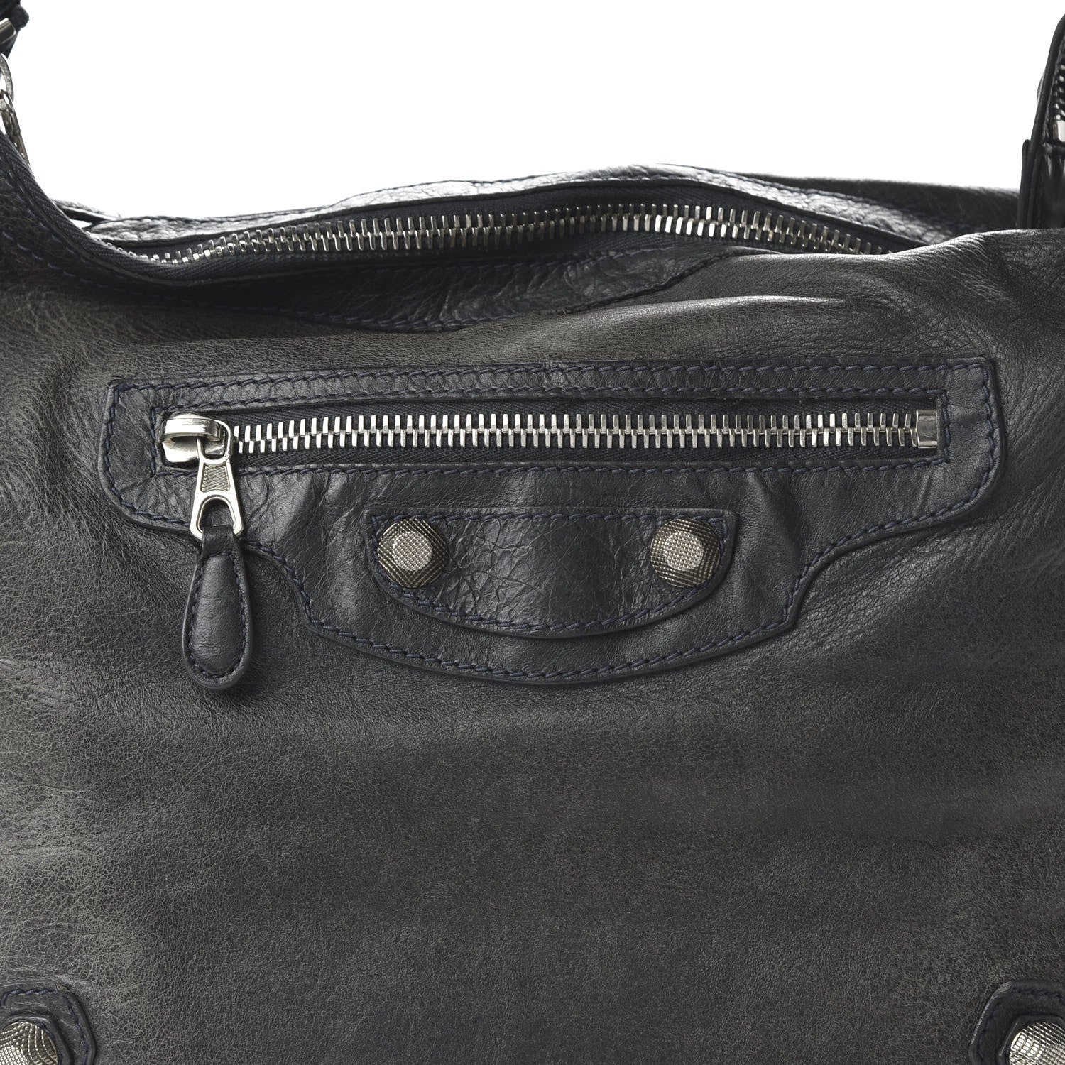 Balenciaga Agneau Giant 21 Silver Hardware Day Hobo Anthracite 10 of 10