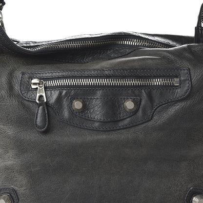 Balenciaga Agneau Giant 21 Silver Hardware Day Hobo Anthracite 10 of 10