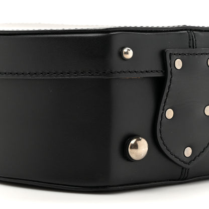Saint Laurent Calfskin Small Mica Hat Box Black 10 of 11