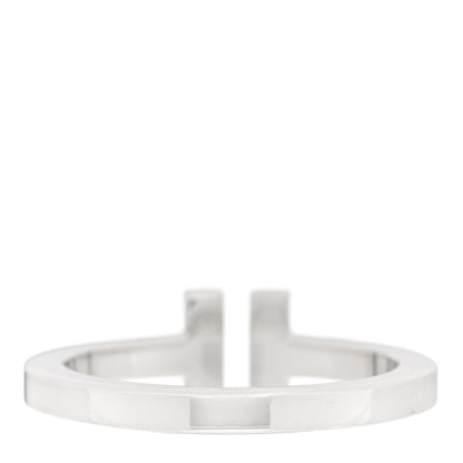 Tiffany Sterling Silver T Square Ring 60 9 3 of 4