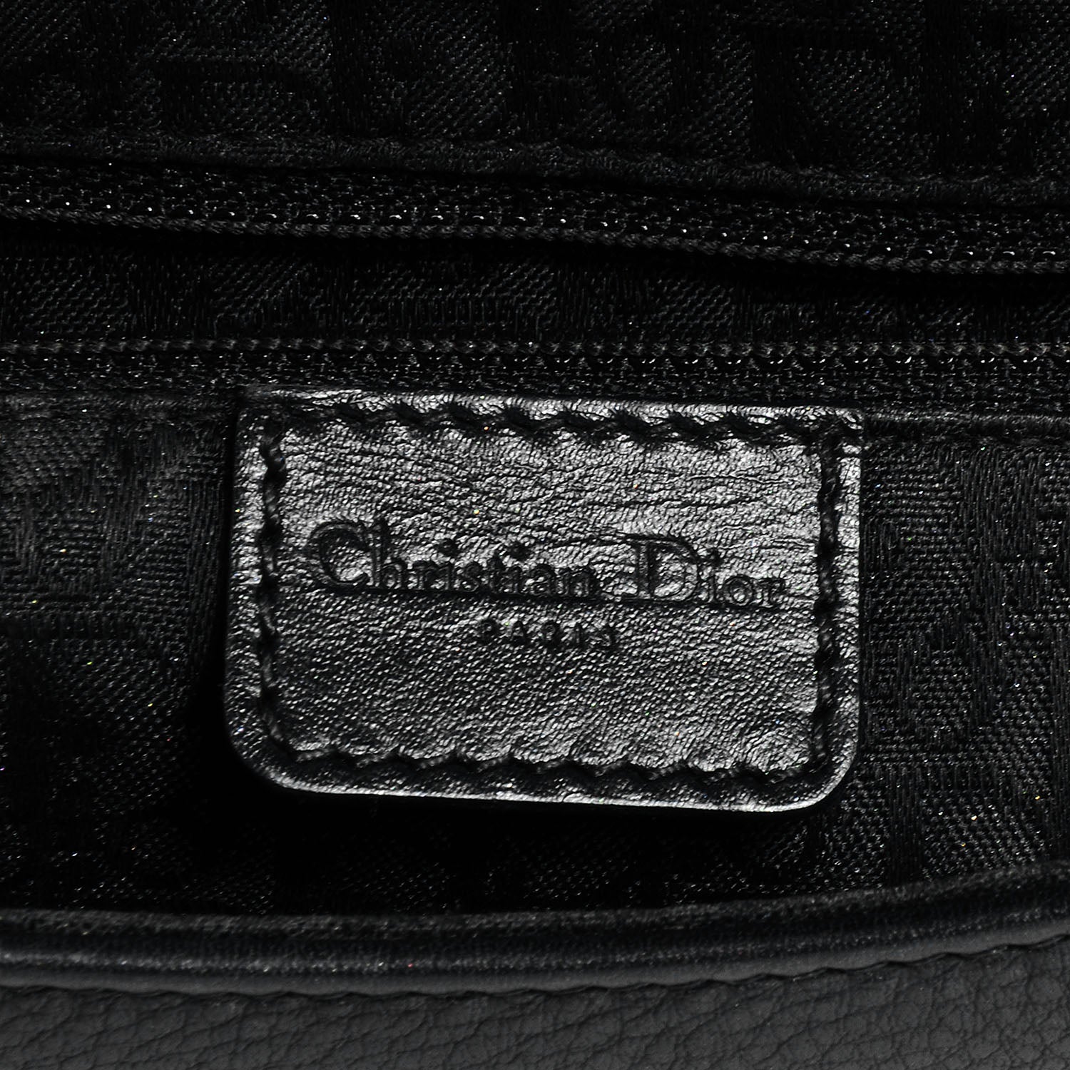 Christian Dior Leather Street Chic Columbus Ave Black 6 of 7