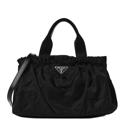 Prada Tessuto Nylon Shoulder Bag Black 1 of 11