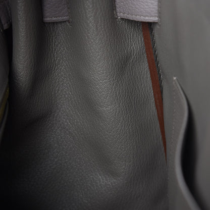 Hermes Togo Birkin 35 Etain 35 of 44