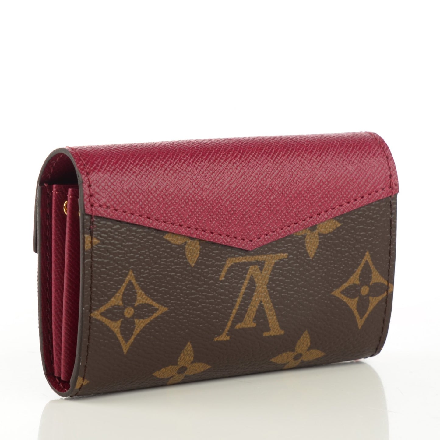 Monogram Sarah Multicartes Fuchsia