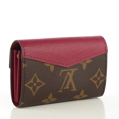 Louis Vuitton Monogram Sarah Multicartes Fuchsia 3 of 7