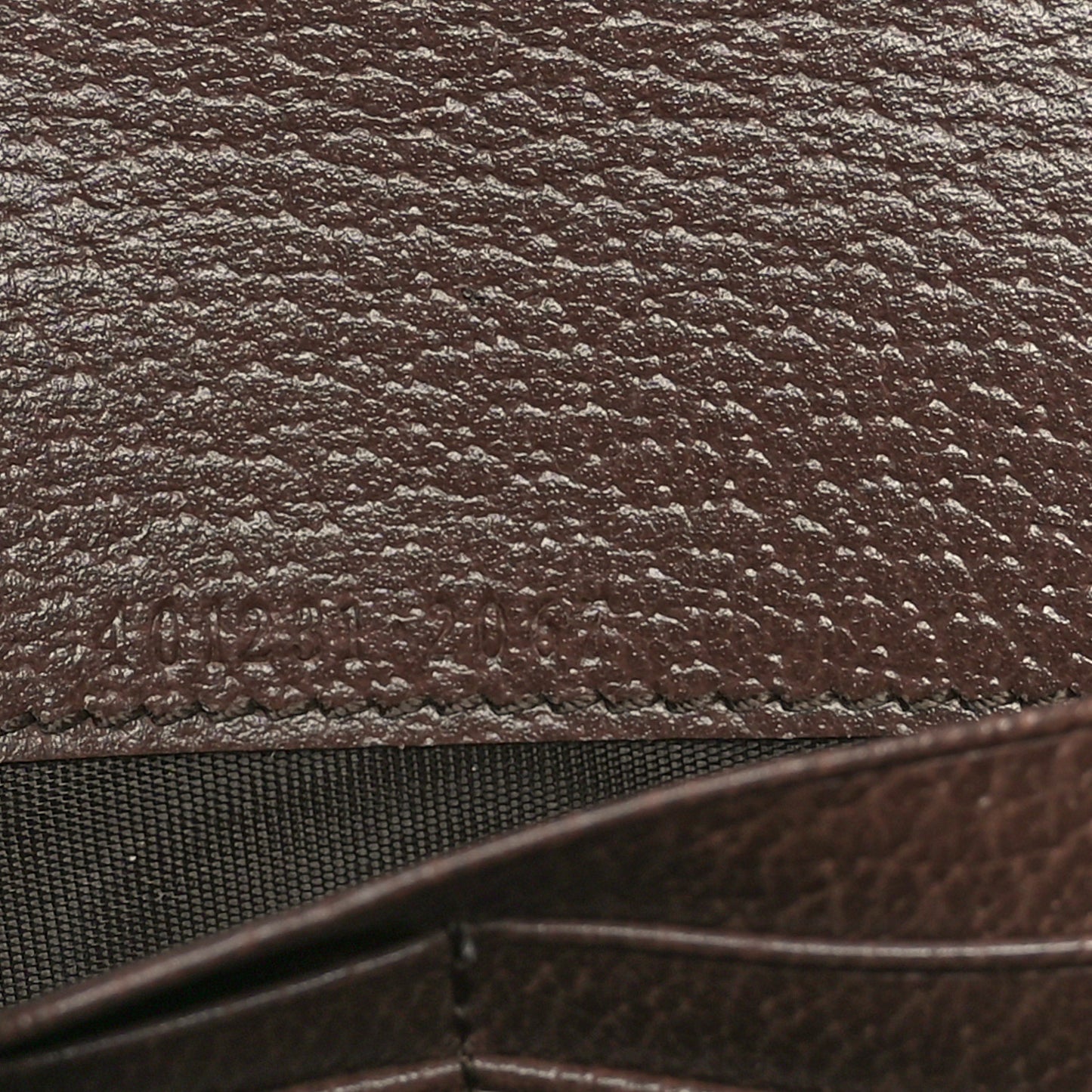 Monogram Jumbo GG Textured Dollar Calfskin Mini Dionysus Chain Wallet Camel Ebony New Acero