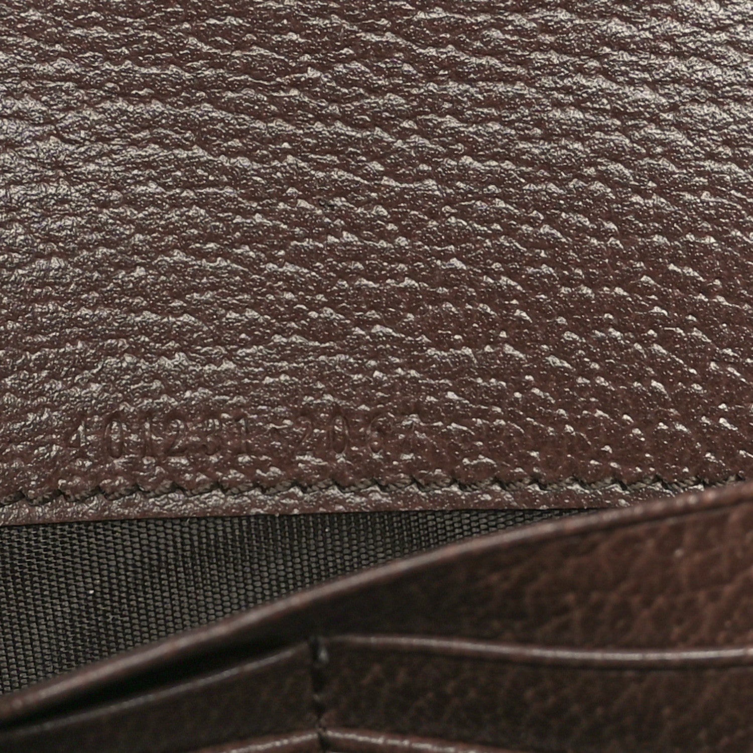 Gucci Monogram Jumbo GG Textured Dollar Calfskin Mini Dionysus Chain Wallet Camel Ebony New Acero 7 of 11