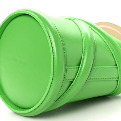 Alexander McQueen Calfskin Mini Curve Bucket Bag Green 9 of 9
