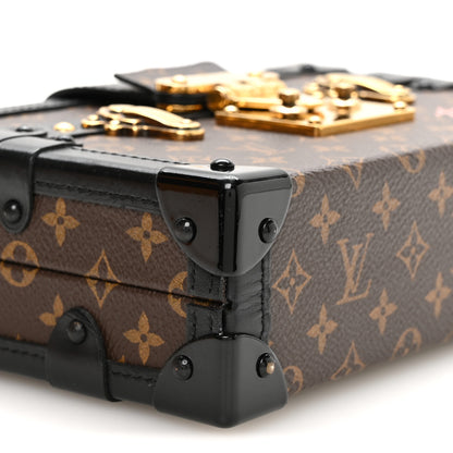 Louis Vuitton Monogram Petite Malle Black 9 of 12
