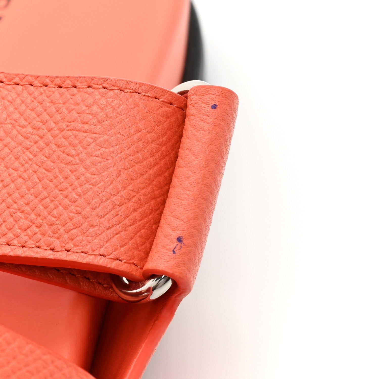 Hermes Epsom Womens Chypre Sandals 39 Rose Sorbet 9 of 11