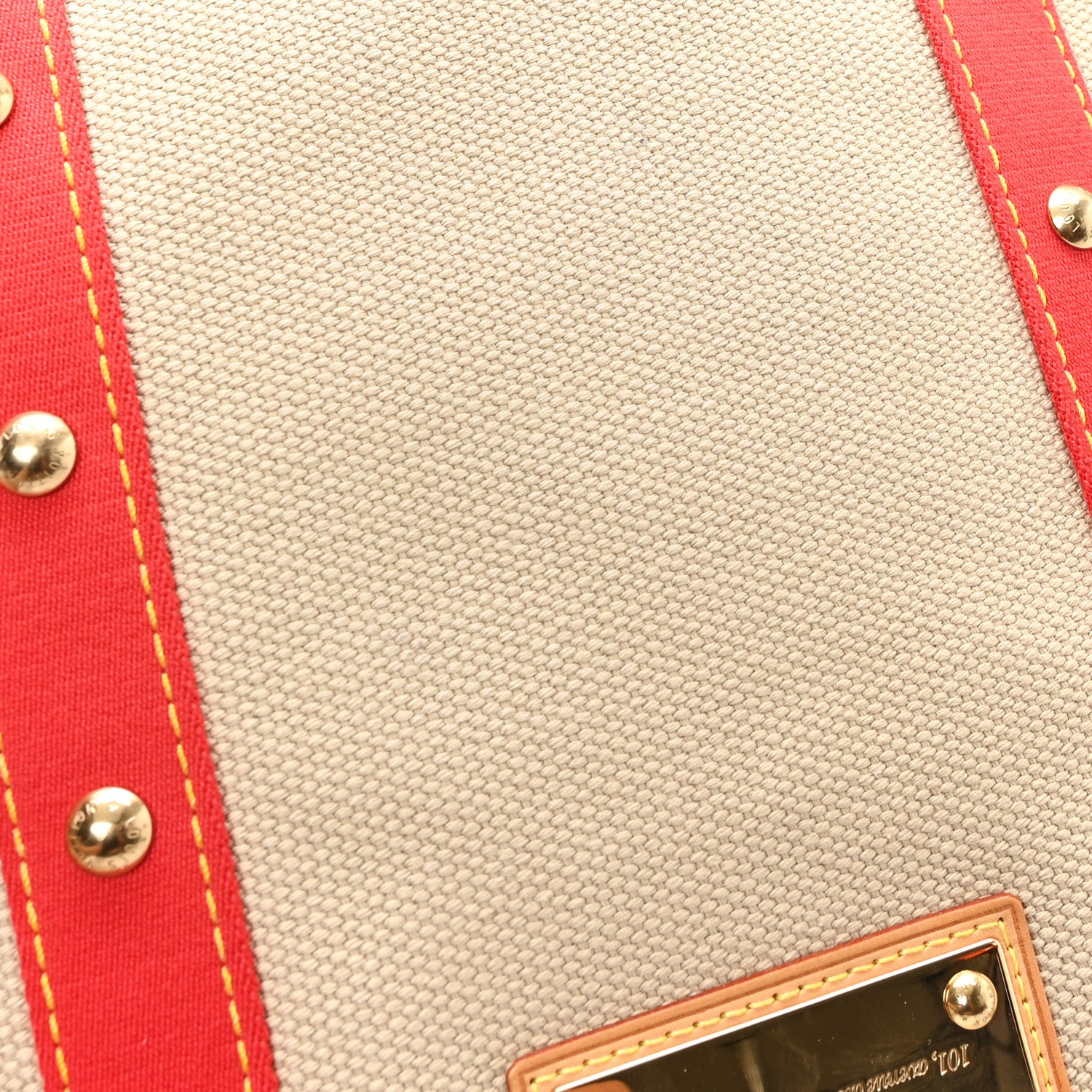 Louis Vuitton Toile Antigua Cabas MM Beige 10 of 10