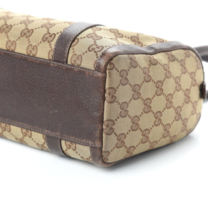 Gucci Monogram Small Abbey Boston Dark Brown 7 of 11