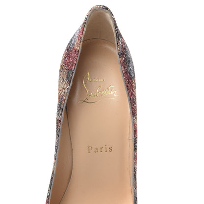 Christian Louboutin Glitter Pigalle Follies 120 Pumps 35.5 Multi 8 of 8