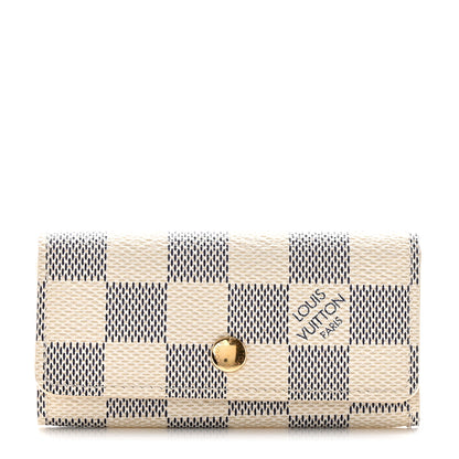 Louis Vuitton Damier Azur Multicles 4 Key Holder 1 of 8