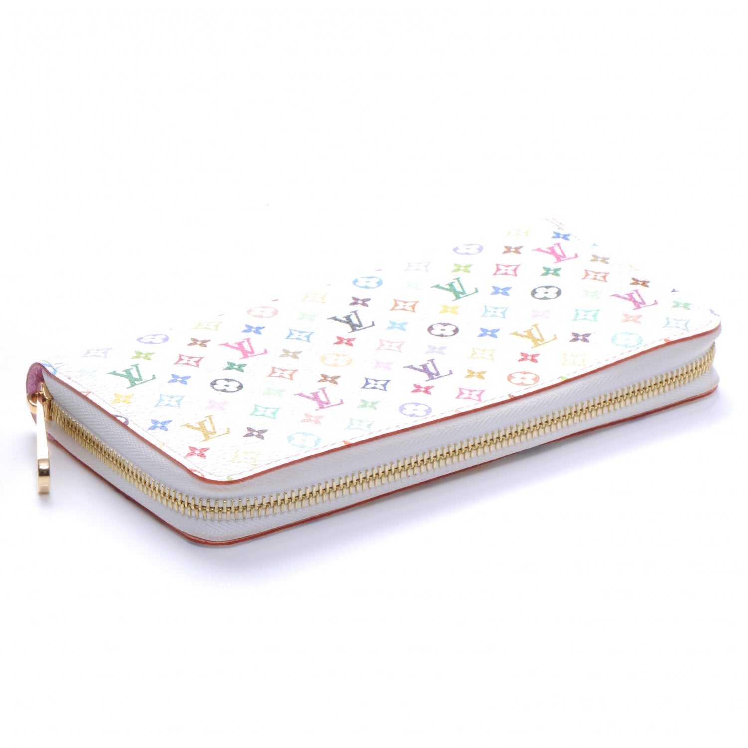 Louis Vuitton Monogram Multicolor Zippy Wallet White 4 of 7