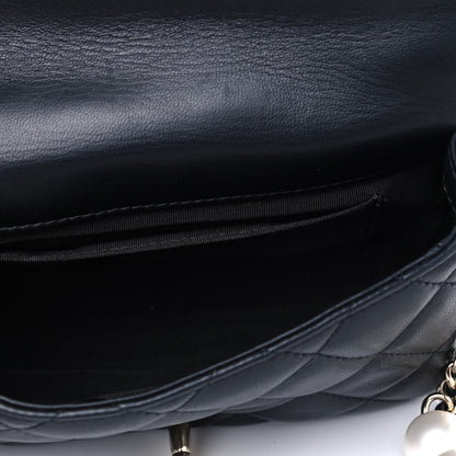 Chanel Lambskin Quilted Mini My Precious Flap Black 4 of 6