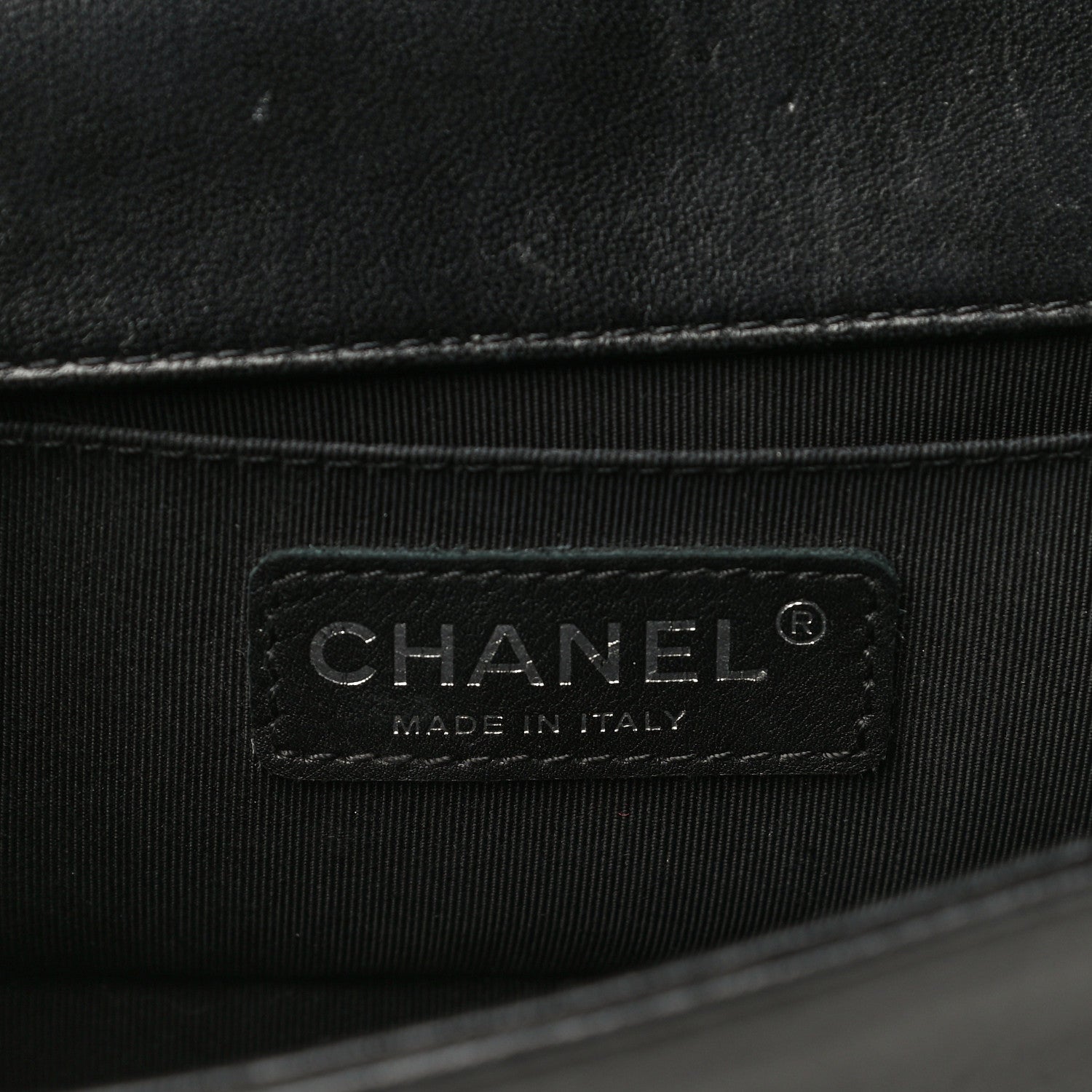 Chanel Lambskin Quilted Small Boy Flap Black 6 of 25