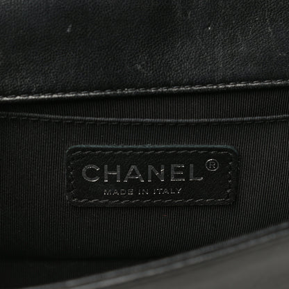 Chanel Lambskin Quilted Small Boy Flap Black 6 of 25