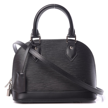 Louis Vuitton Epi Alma BB Black 1 of 12