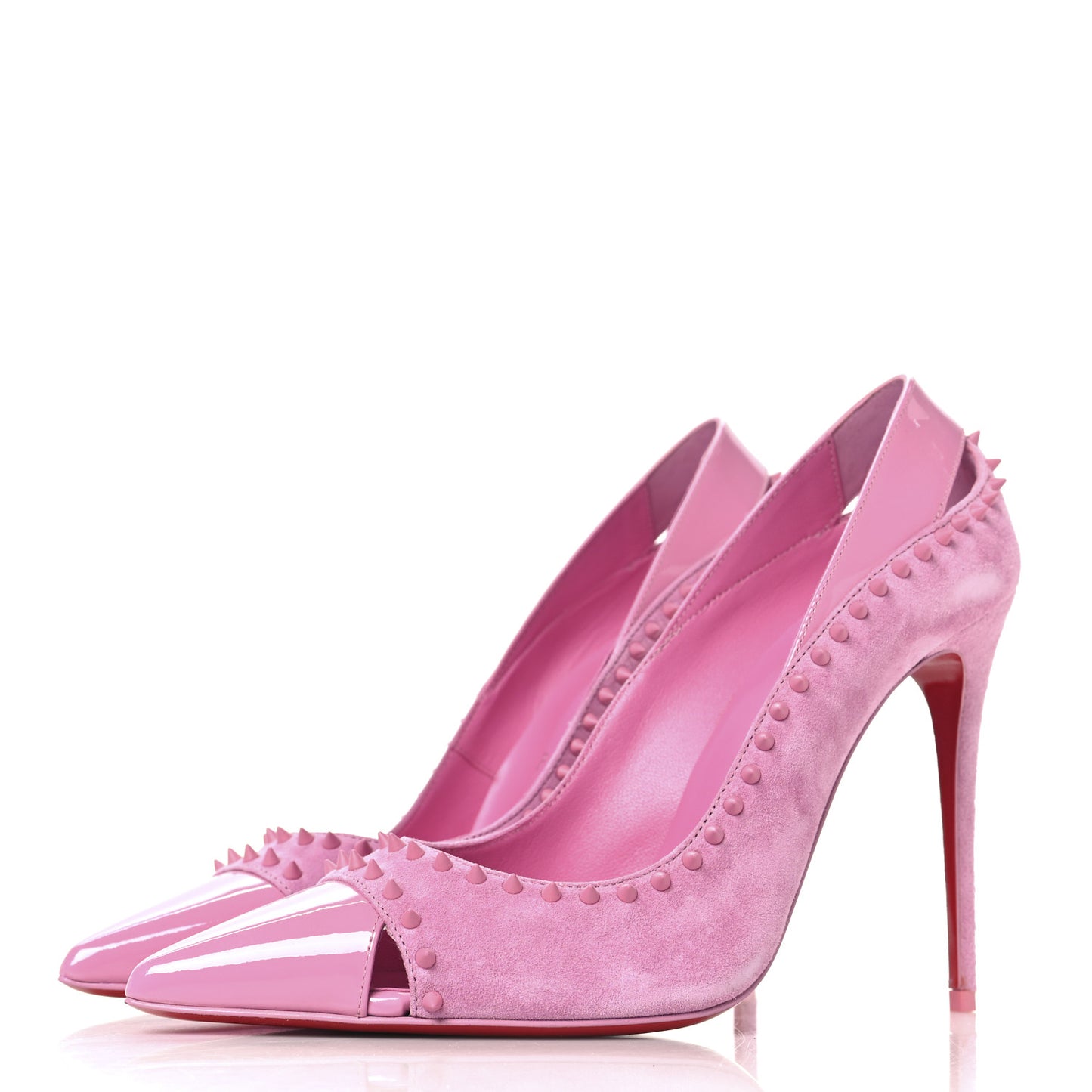 Veau Velours Duvette 100 Pumps 38 Pink