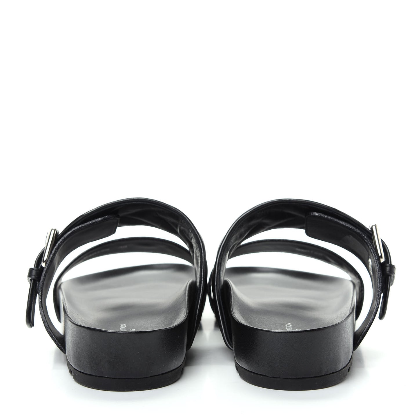 Calfskin New Wave Bom Dia Flat Mule 39 Black