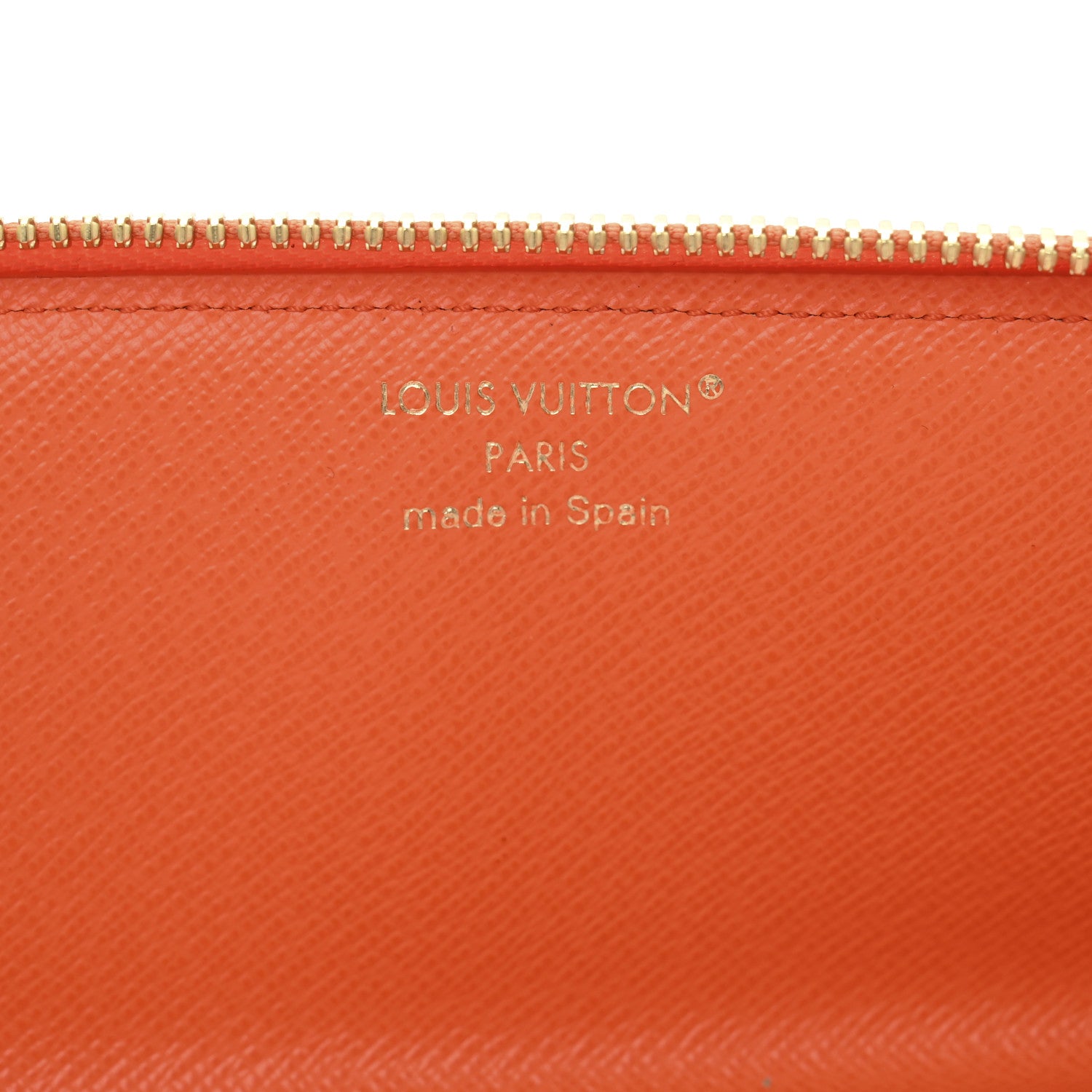 Louis Vuitton Monogram Charlotte Pencil Pouch Orange 6 of 9