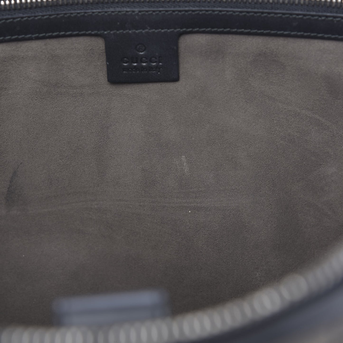 GG Supreme Monogram Briefcase Black
