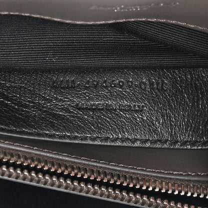 Saint Laurent Calfskin Y Quilted Monogram Small Loulou Chain Satchel Taupe 7 of 15