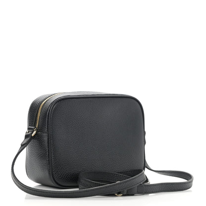 Gucci Pebbled Calfskin Small Soho Disco Bag Black 3 of 12