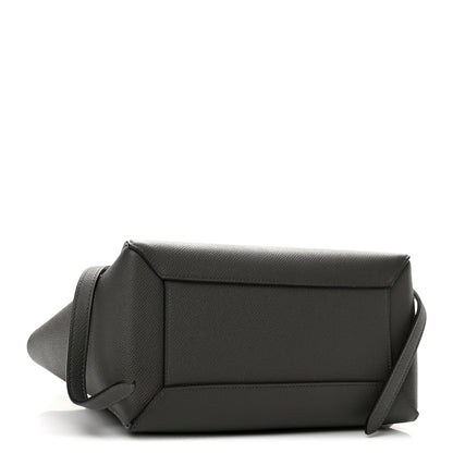 Celine Grained Calfskin Micro Belt Bag Grey 4 of 11