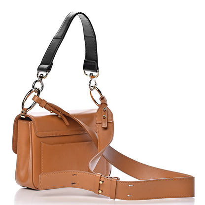 Chloe Calfskin Small C Double Carry Autumnal Brown 3 of 9