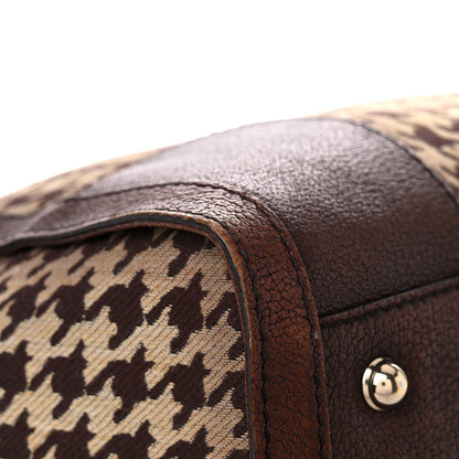 Gucci Fabric Pied De Poule Medium Seventies Web Boston Brown 9 of 36