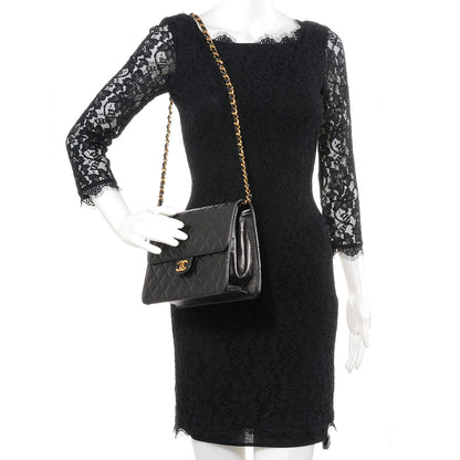 Chanel Lambskin Small Single Flap Black 2 of 10