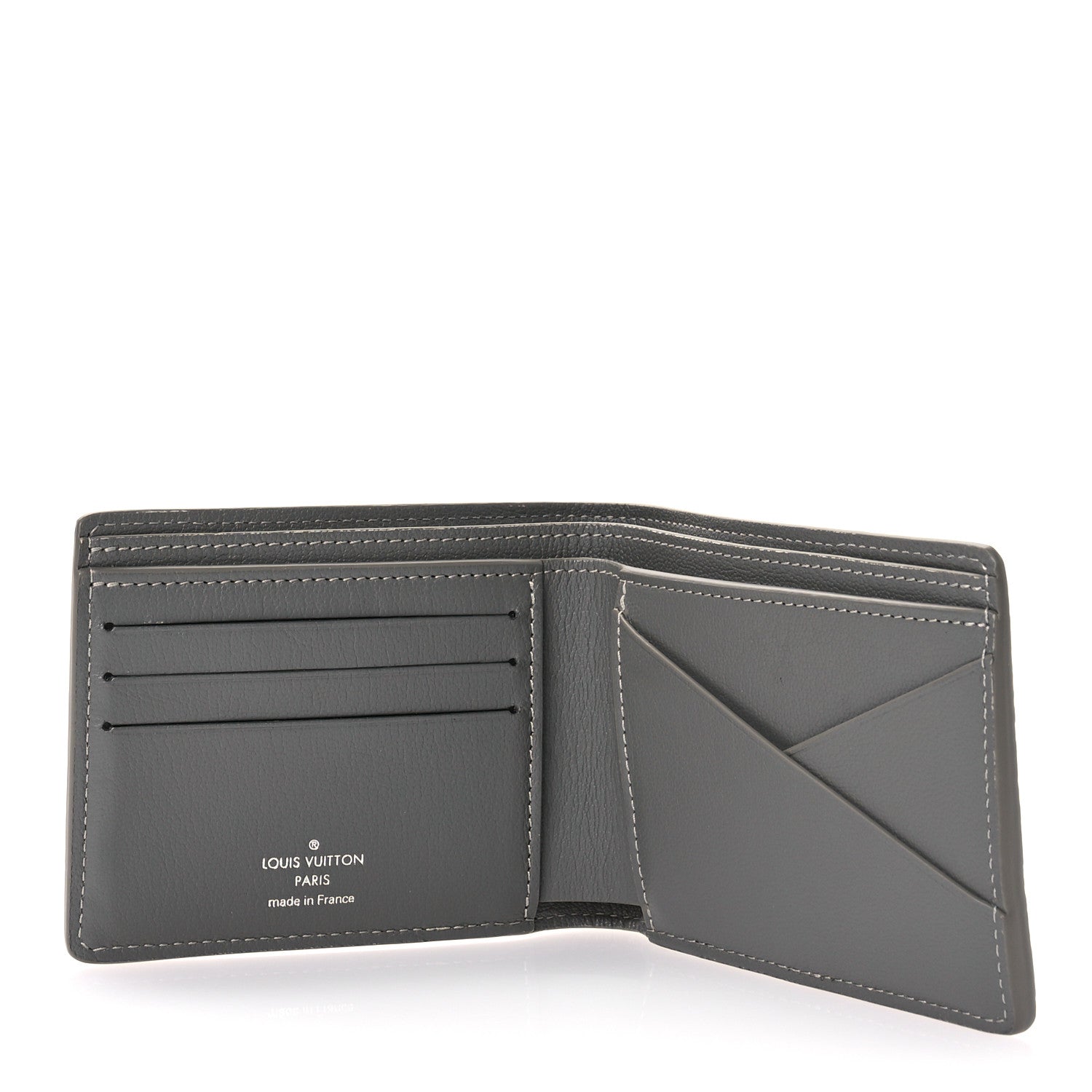 Louis Vuitton Crocodile Multiple Wallet Gray 5 of 7