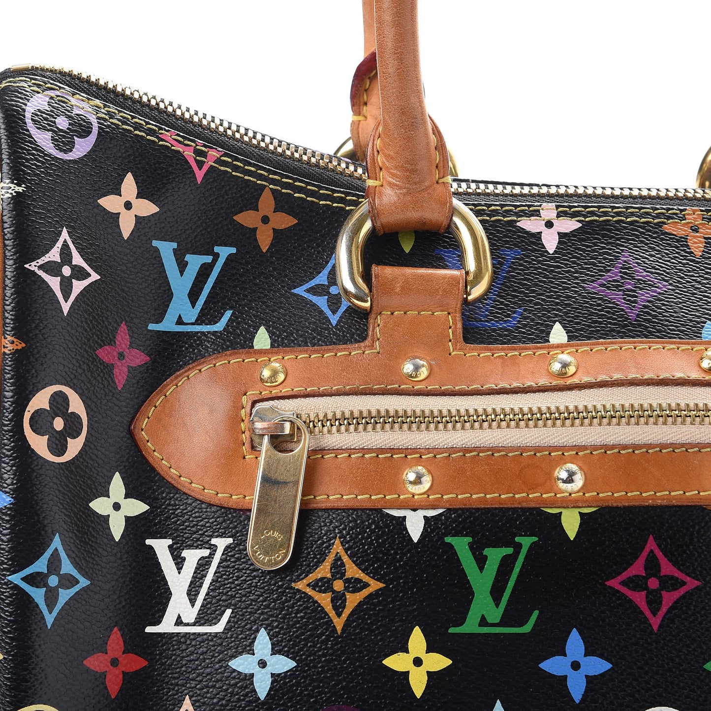 Monogram Multicolor Rita Black
