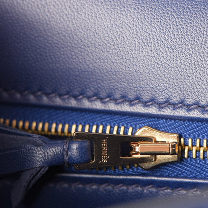 Hermes Epsom Horseshoe Constance 24 Malachite Bleu Sapphire 14 of 21