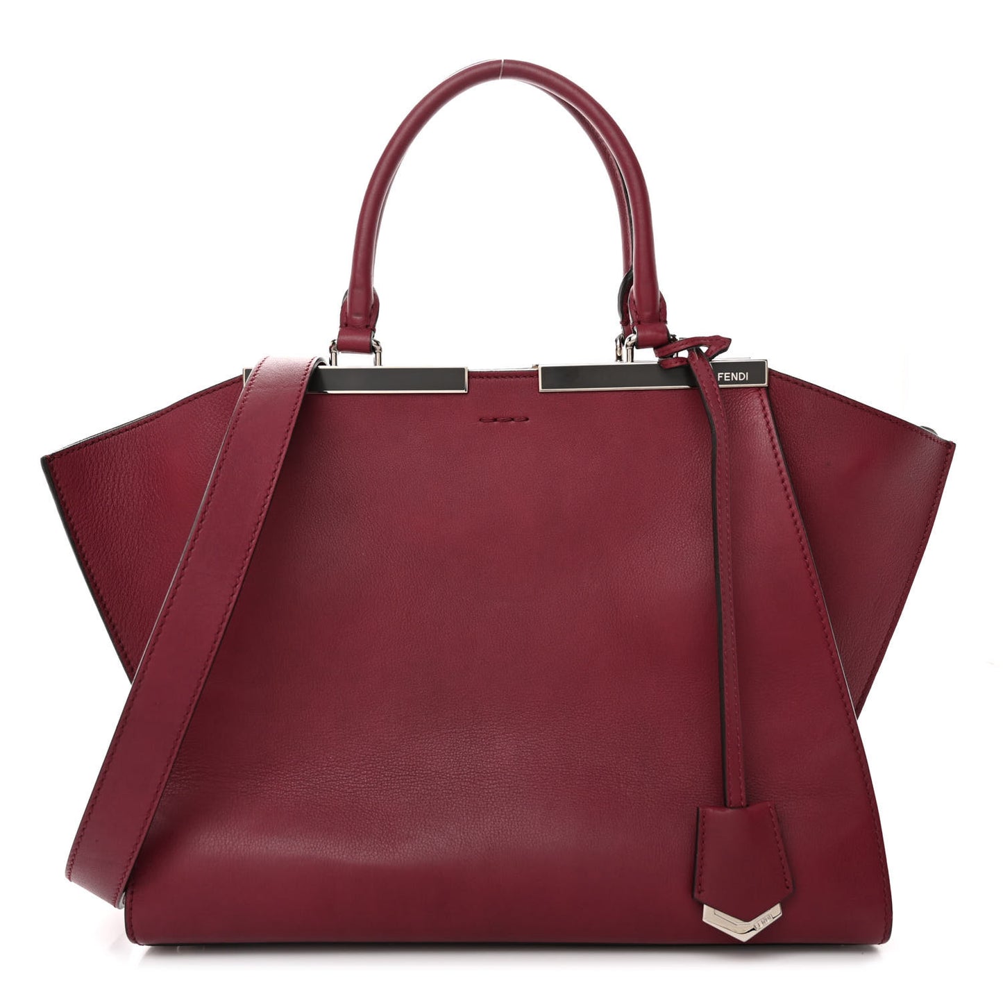 Vitello Dolce Shiny Nappa Petite 3Jours Tote Mattone Maldives