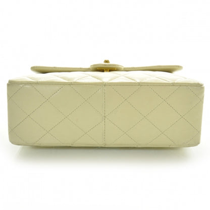 Chanel Lambskin Quilted Mini Flap Beige 4 of 13