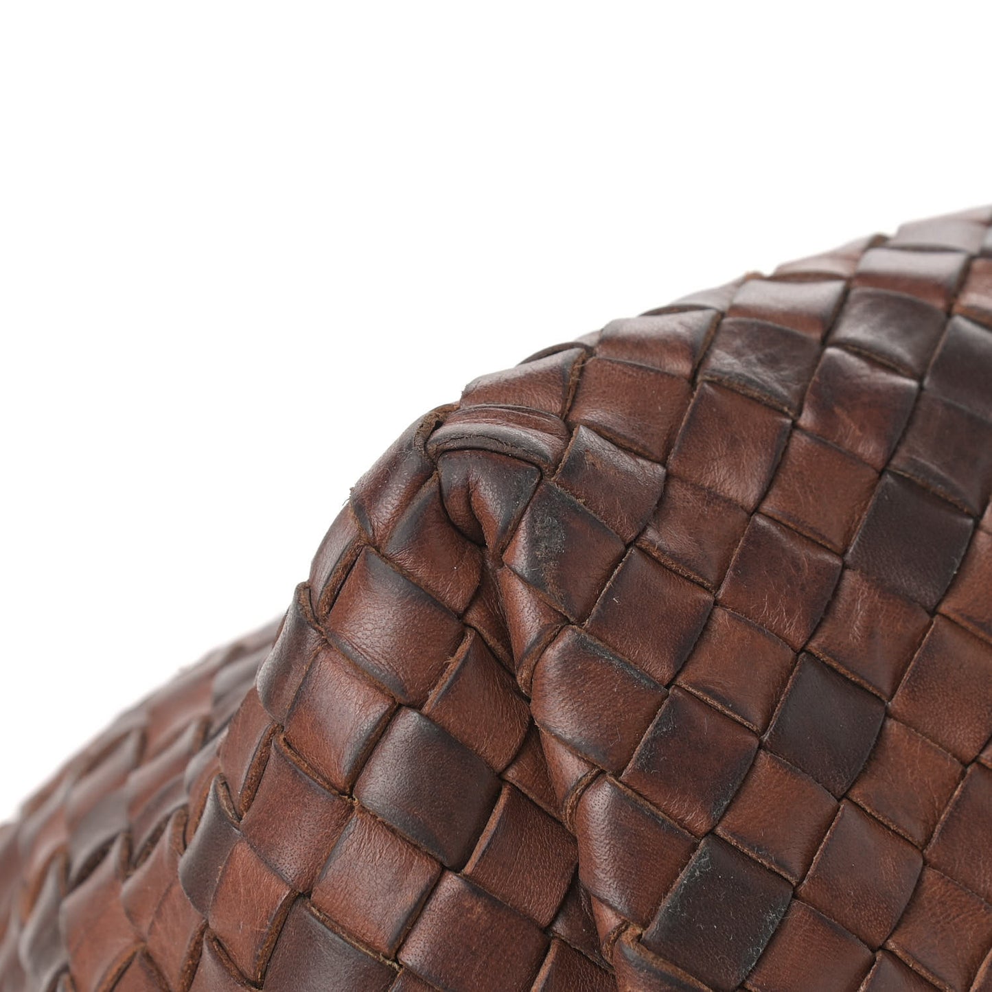 Nappa Intrecciato Large Cabat Brown