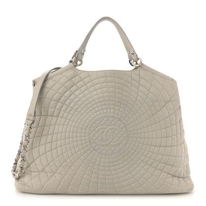 Chanel Iridescent Calfskin Large Sea Hit Tote Grey 1 of 13