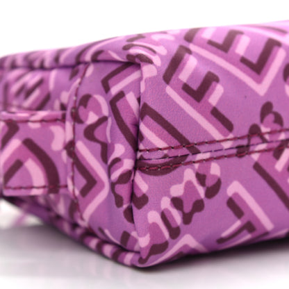 Fendi X SKIMS Nylon XS Trapezoid Beauty Pouch Bouganville 9 of 11