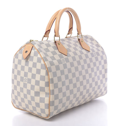 Louis Vuitton Damier Azur Speedy 30 3 of 10