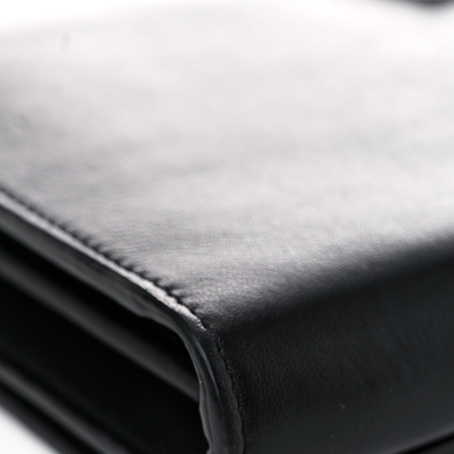Saint Laurent Calfskin Classic Y Ligne Chain Wallet Black 9 of 20