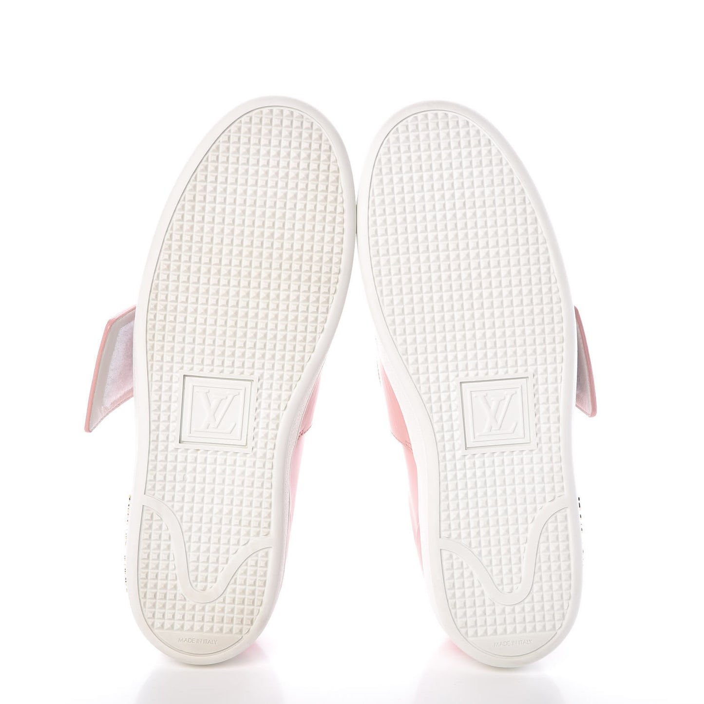 Calfskin Frontrow Sneakers 38 Rose Clair