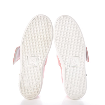 Louis Vuitton Calfskin Frontrow Sneakers 38 Rose Clair 5 of 12