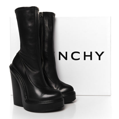Givenchy Lambskin Look Book Boots 39 Black 8 of 8