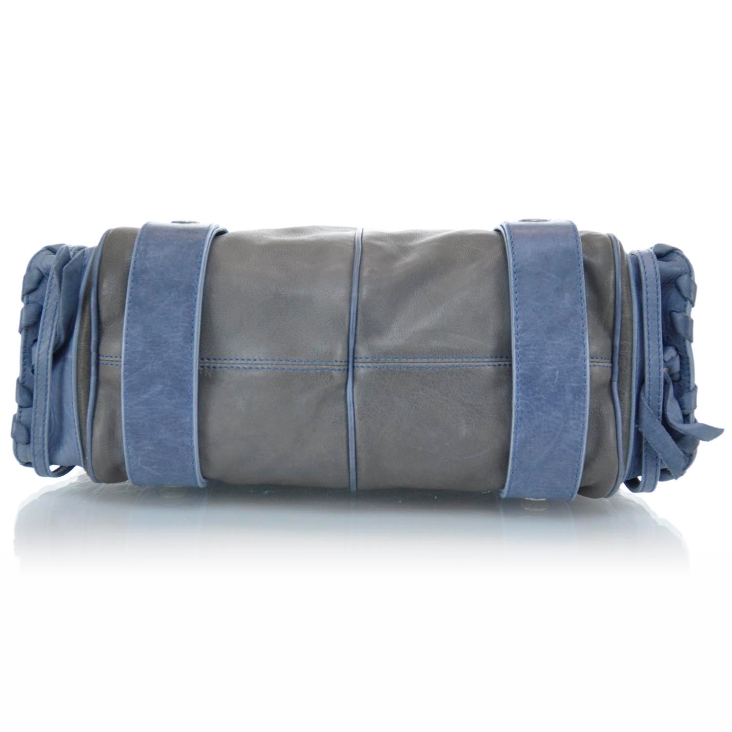 Chloe Calfskin Silverado Hobo Grey Jeans Moyen 5 of 9