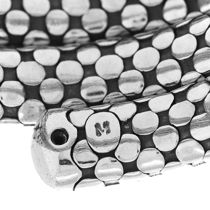 John Hardy Sterling Silver Dot Triple Coil Bracelet 4 of 5