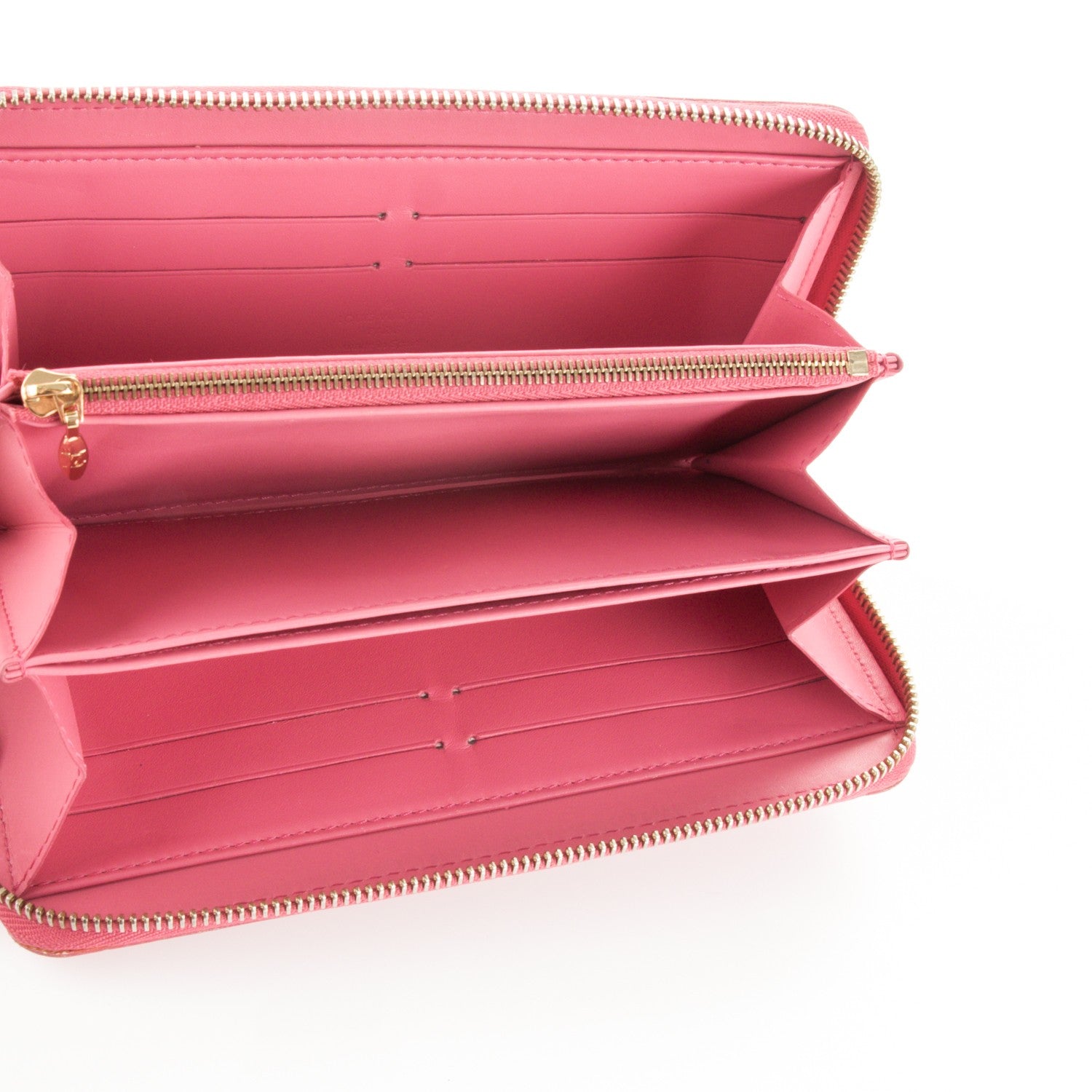 Louis Vuitton Vernis Zippy Wallet Framboise 5 of 7