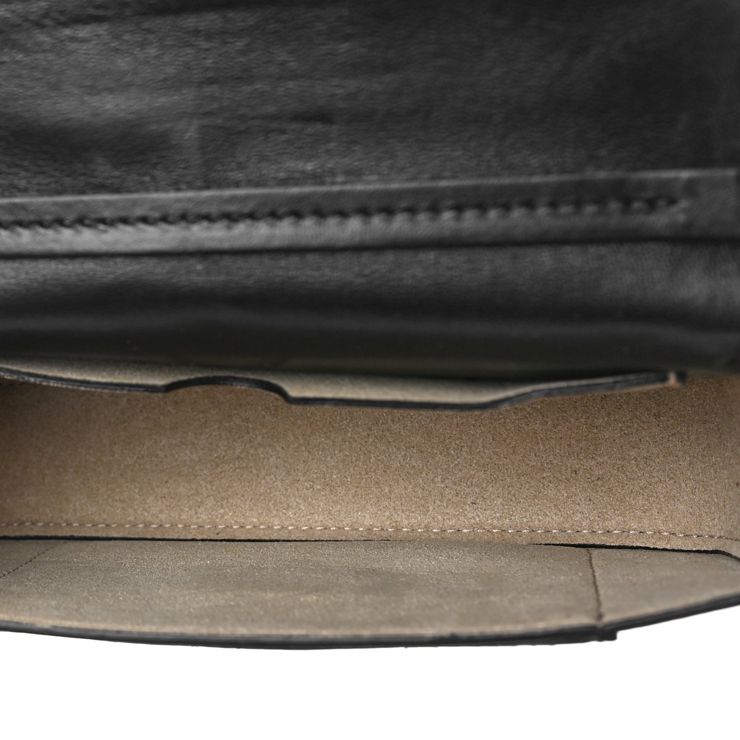 Goatskin Quilted GV3 Mini Pocket Convertible Bag Black